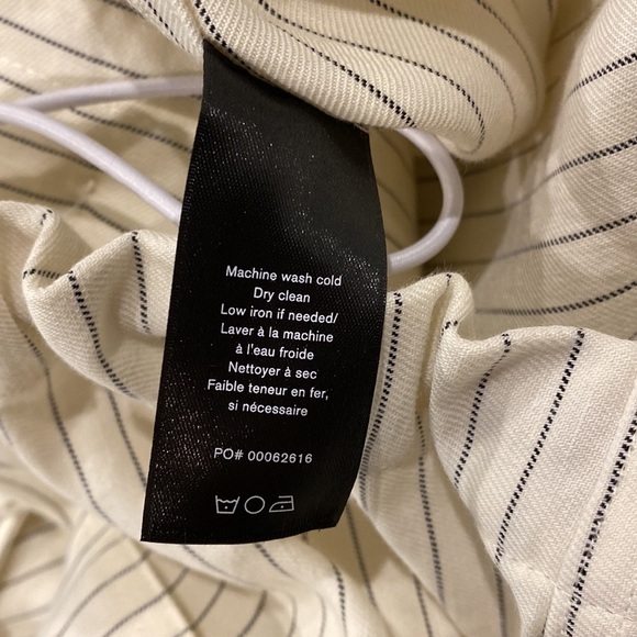 Rag & Bone NWT Piper Stripe Linen-Blend Jacket - Picture 7 of 8